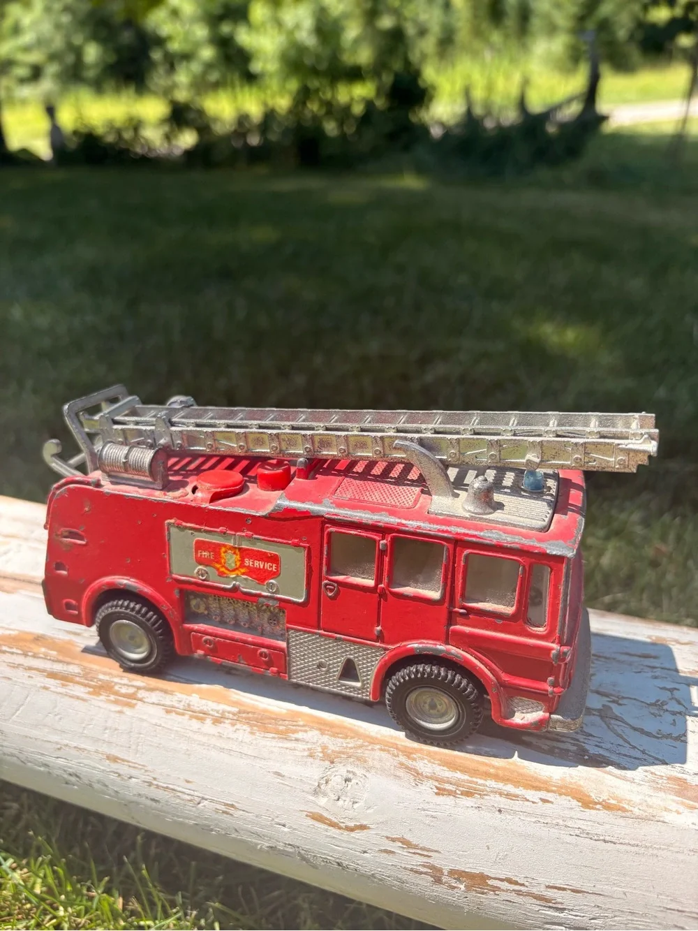 Vintage Dinky Toys Merryweather Marquis Fire Tender Truck Toy
